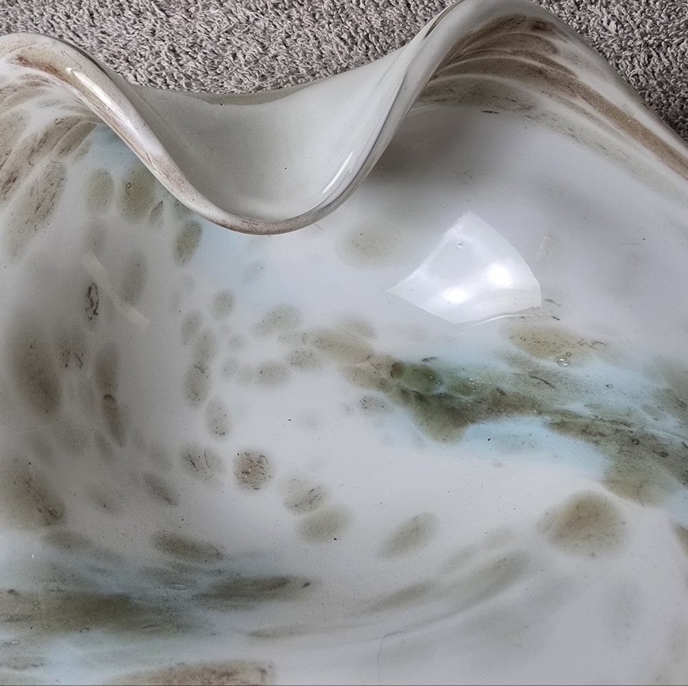 Vintage Italy Murano Art Glass Bowl - Picture 3 of 9